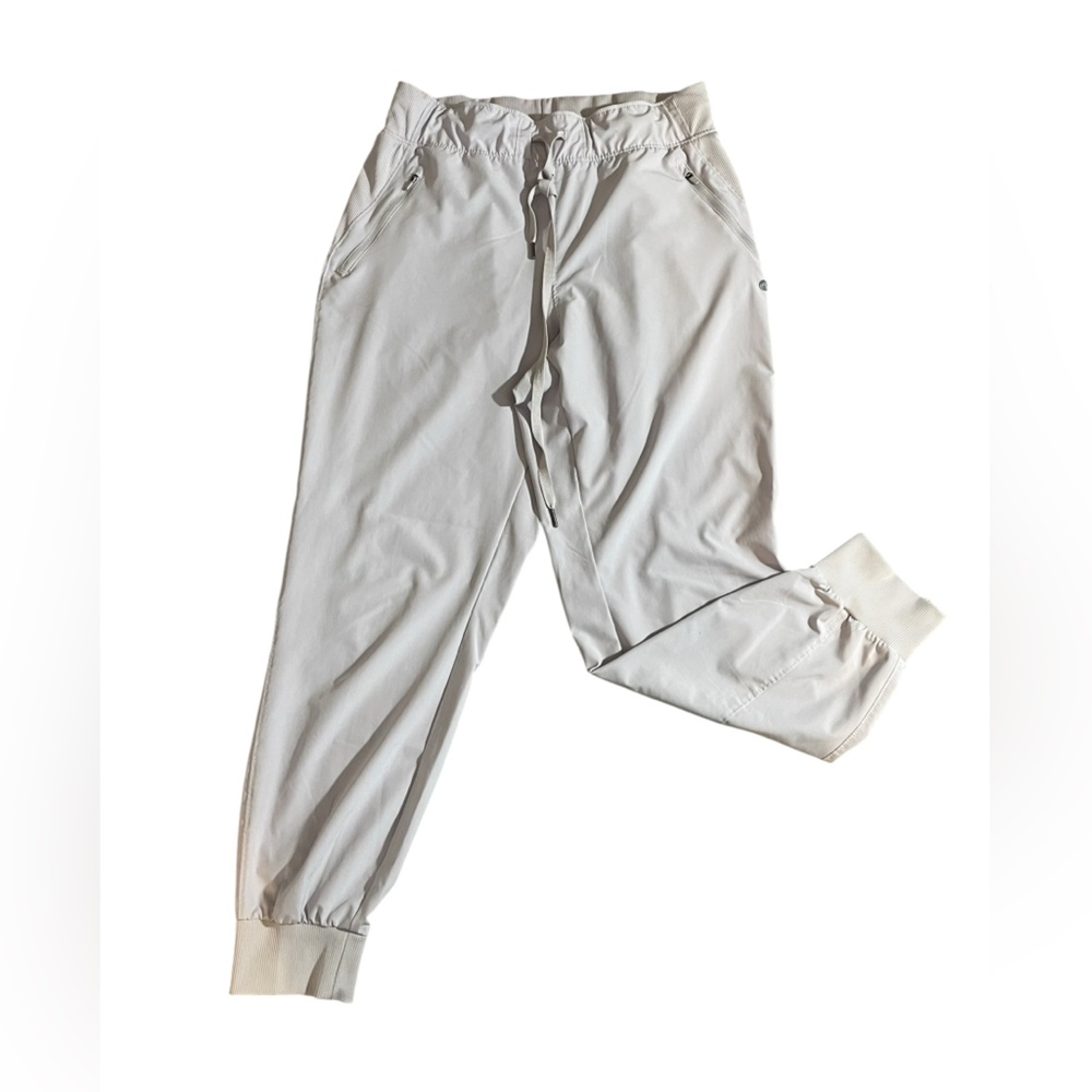 X6- light purple Jogger Pants - Casual Drawstring Tapered Fit large lg l